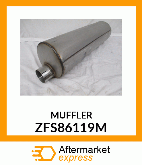 MUFFLER ZFS86119M