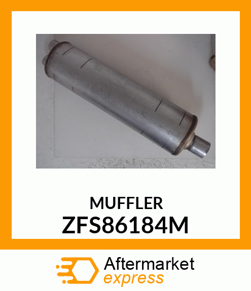 MUFFLER ZFS86184M