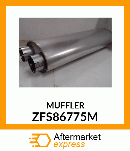 MUFFLER ZFS86775M