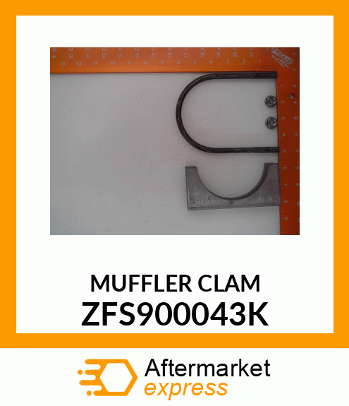 MUFFLER CLAM ZFS900043K