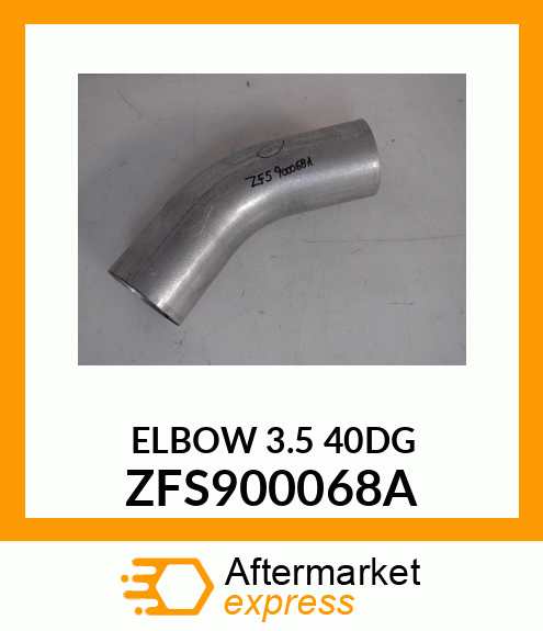 ELBOW 3.5 40DG ZFS900068A