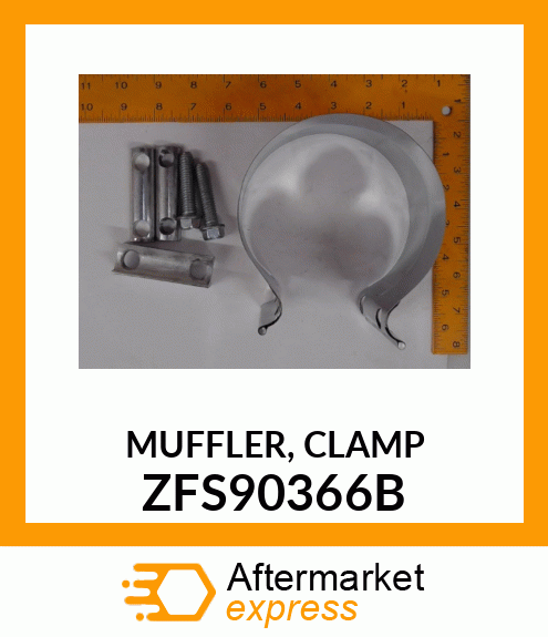 MUFFLER, CLAMP ZFS90366B