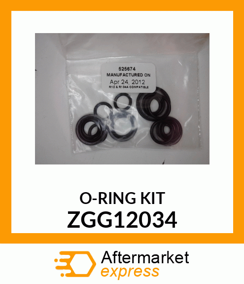 O-RING KIT ZGG12034