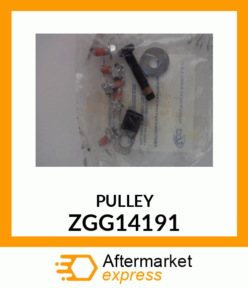 PULLEY ZGG14191