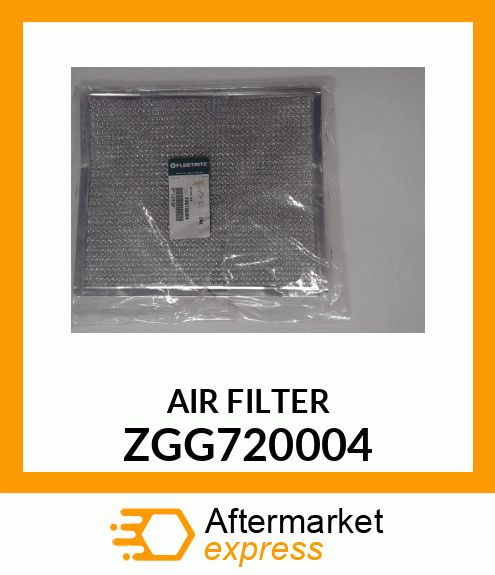 AIR FILTER ZGG720004