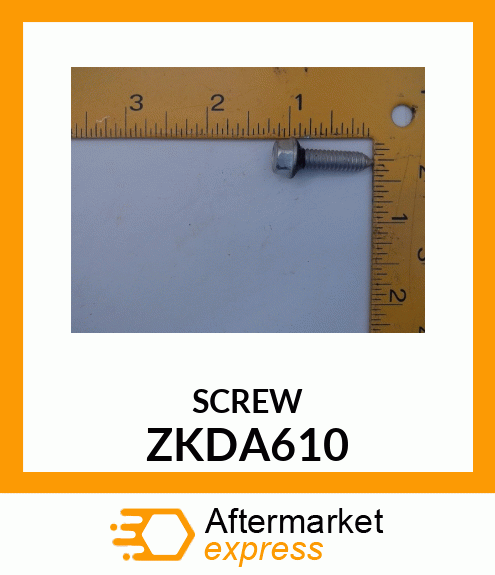 SCREW ZKDA610