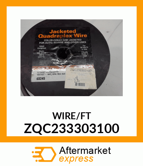 WIRE/FT ZQC233303100