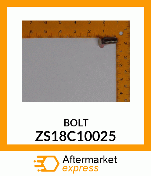 BOLT ZS18C10025