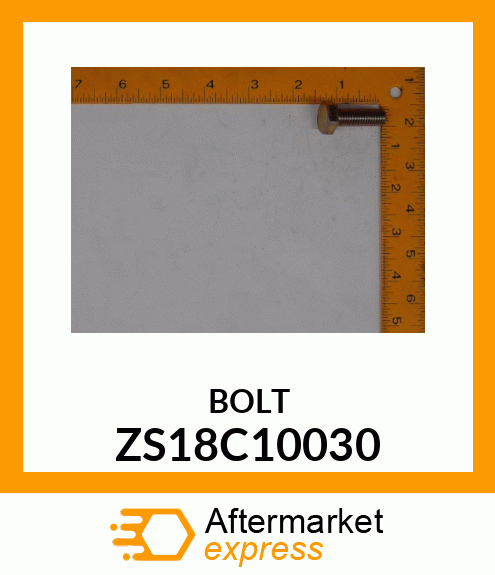 BOLT ZS18C10030