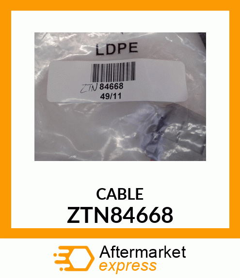 CABLE ZTN84668