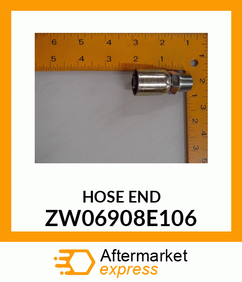 HOSE END ZW06908E106