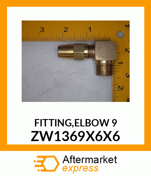 FITTING,ELBOW 9 ZW1369X6X6