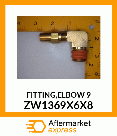 FITTING,ELBOW 9 ZW1369X6X8