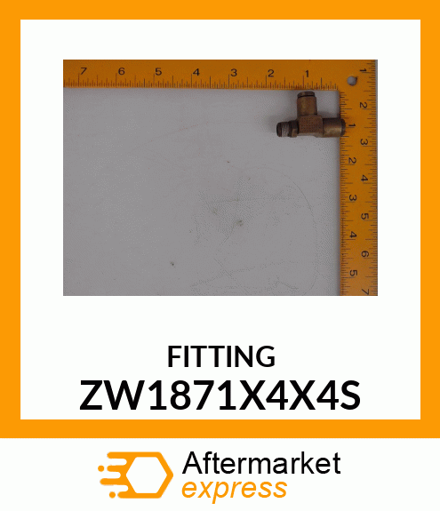 FITTING ZW1871X4X4S