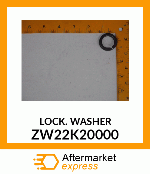 LOCK WASHER ZW22K20000