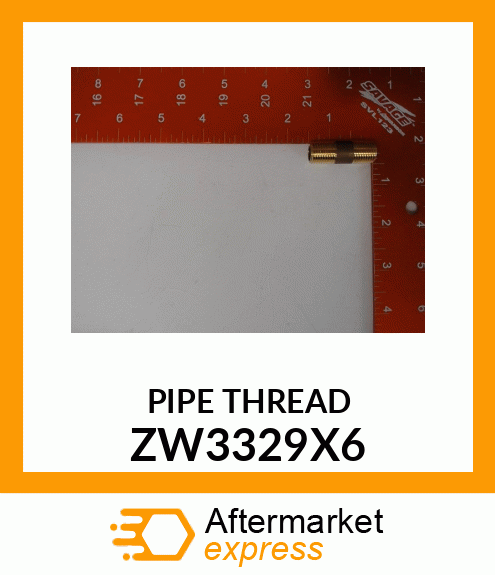 PIPE THREAD ZW3329X6