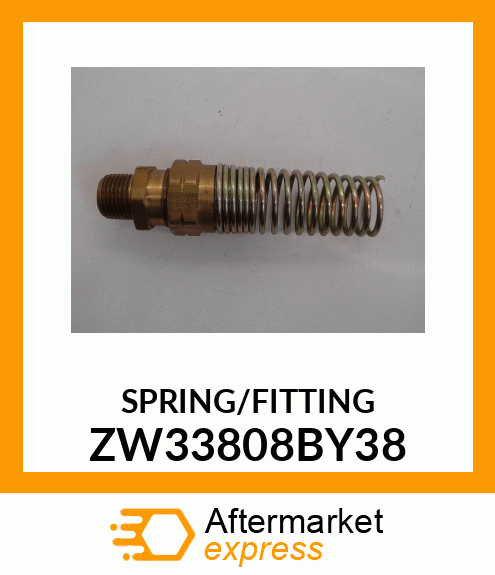 SPRING/FITTING ZW33808BY38