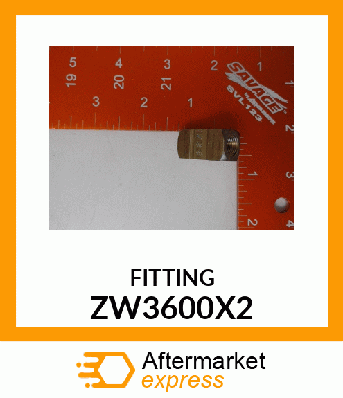 FITTING ZW3600X2