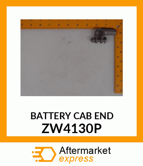 BATTERY CAB END ZW4130P