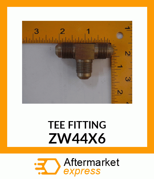 TEE FITTING ZW44X6