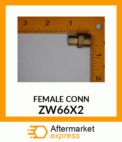 FEMALE CONN ZW66X2