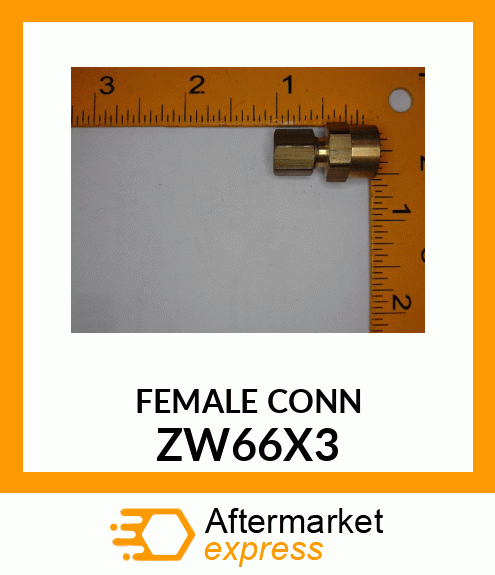 FEMALE CONN ZW66X3