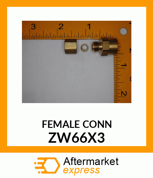 FEMALE CONN ZW66X3