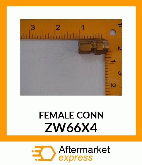 FEMALE CONN ZW66X4