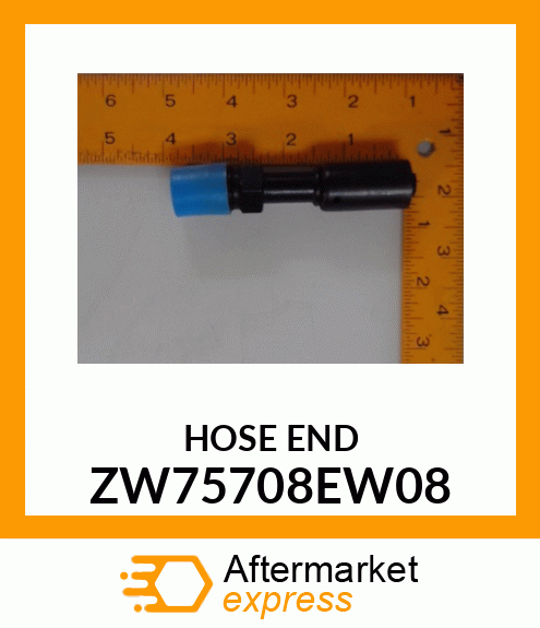 HOSE END ZW75708EW08