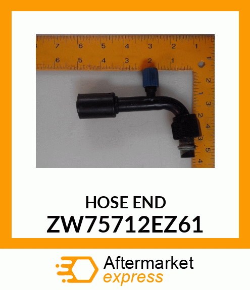 HOSE END ZW75712EZ61