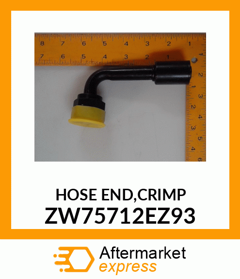 HOSE END,CRIMP ZW75712EZ93