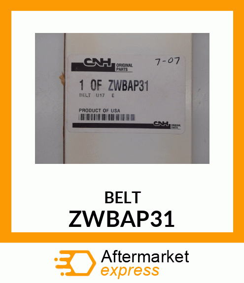 BELT ZWBAP31