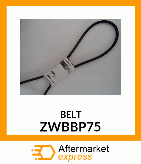 BELT ZWBBP75