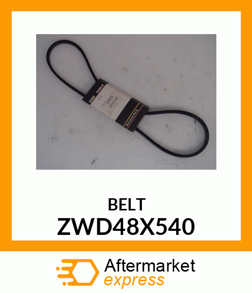 BELT ZWD48X540