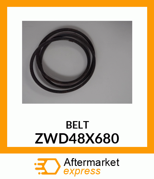 BELT ZWD48X680