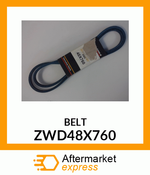 BELT ZWD48X760