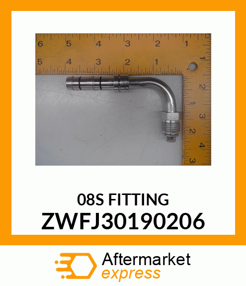 08S FITTING ZWFJ30190206