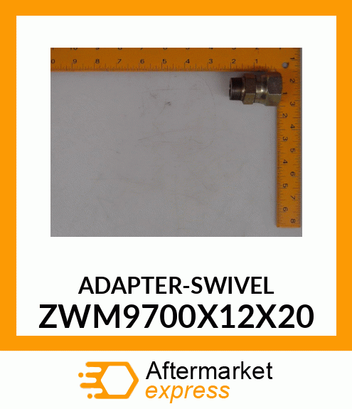 ADAPTER-SWIVEL ZWM9700X12X20