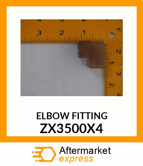 ELBOW FITTING ZX3500X4