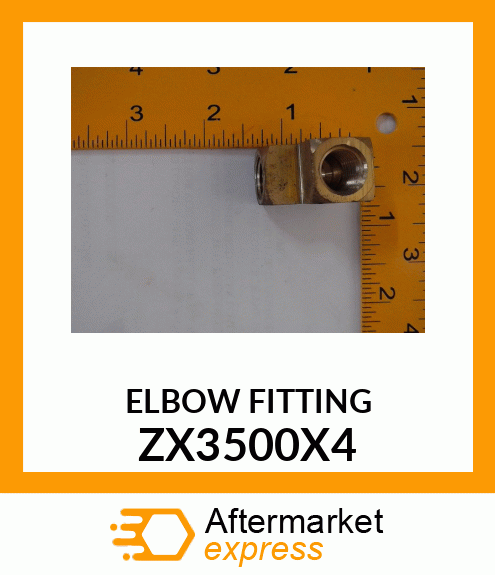 ELBOW FITTING ZX3500X4