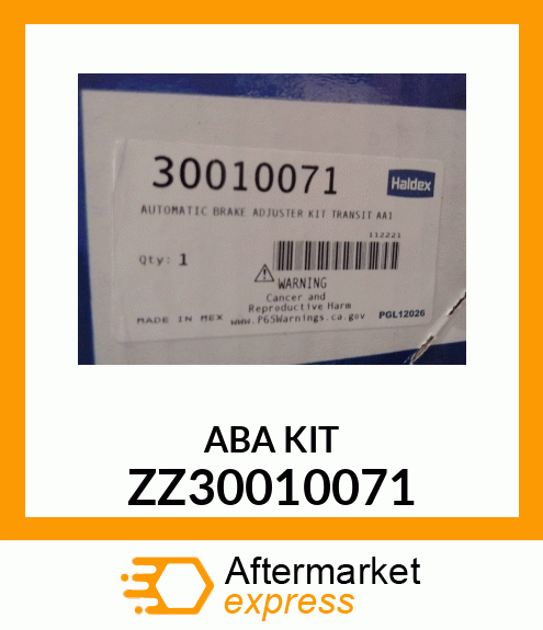 ABA KIT ZZ30010071