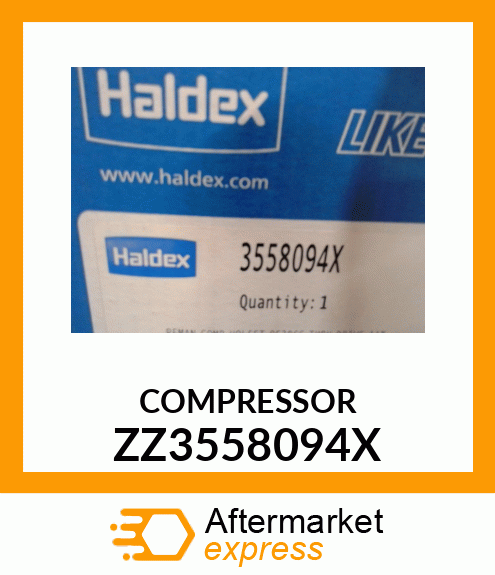 COMPRESSOR ZZ3558094X