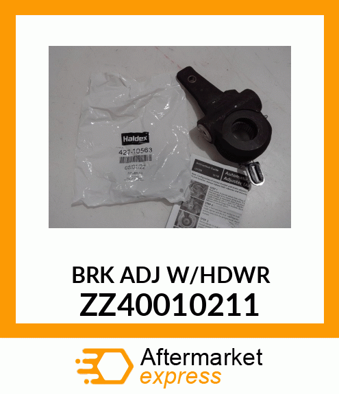 BRK ADJ W/HDWR ZZ40010211