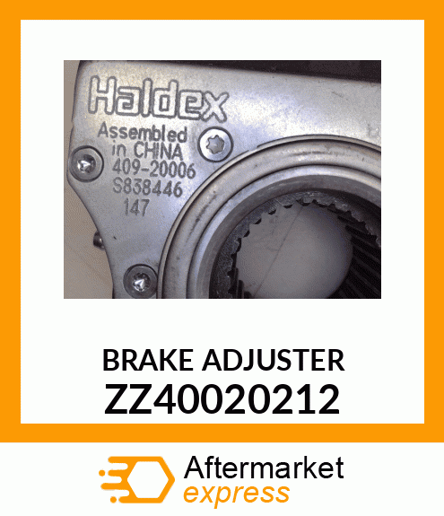 BRAKE ADJUSTER ZZ40020212