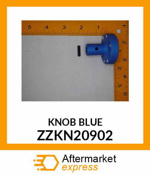 KNOB BLUE ZZKN20902