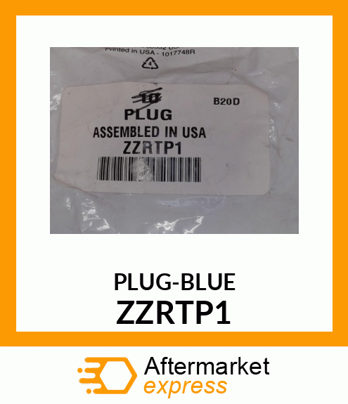 PLUG-BLUE ZZRTP1