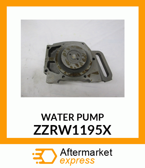 WATER PUMP ZZRW1195X