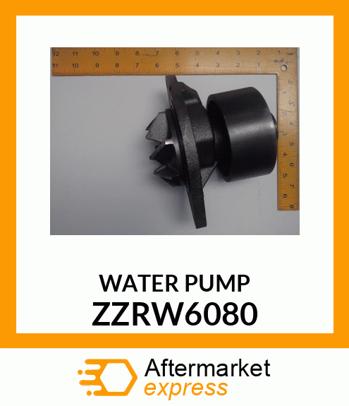 WATER PUMP ZZRW6080