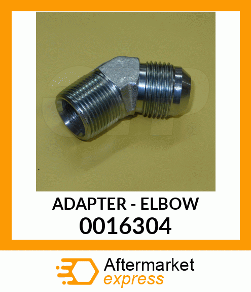 Spare part 0016304 + ELBOW