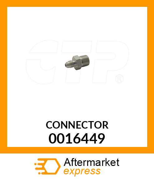 Spare part 0016449 + CONNECTOR